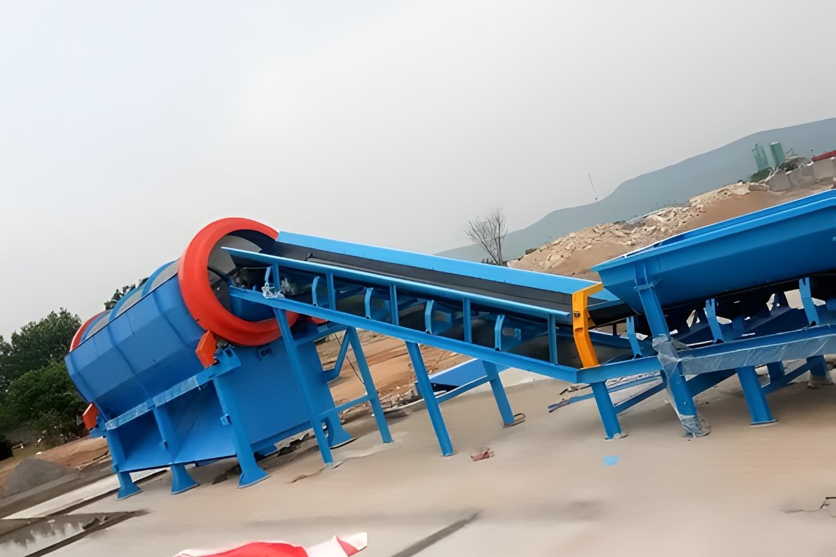 50 Ton Press Mud Compost Screening Machine