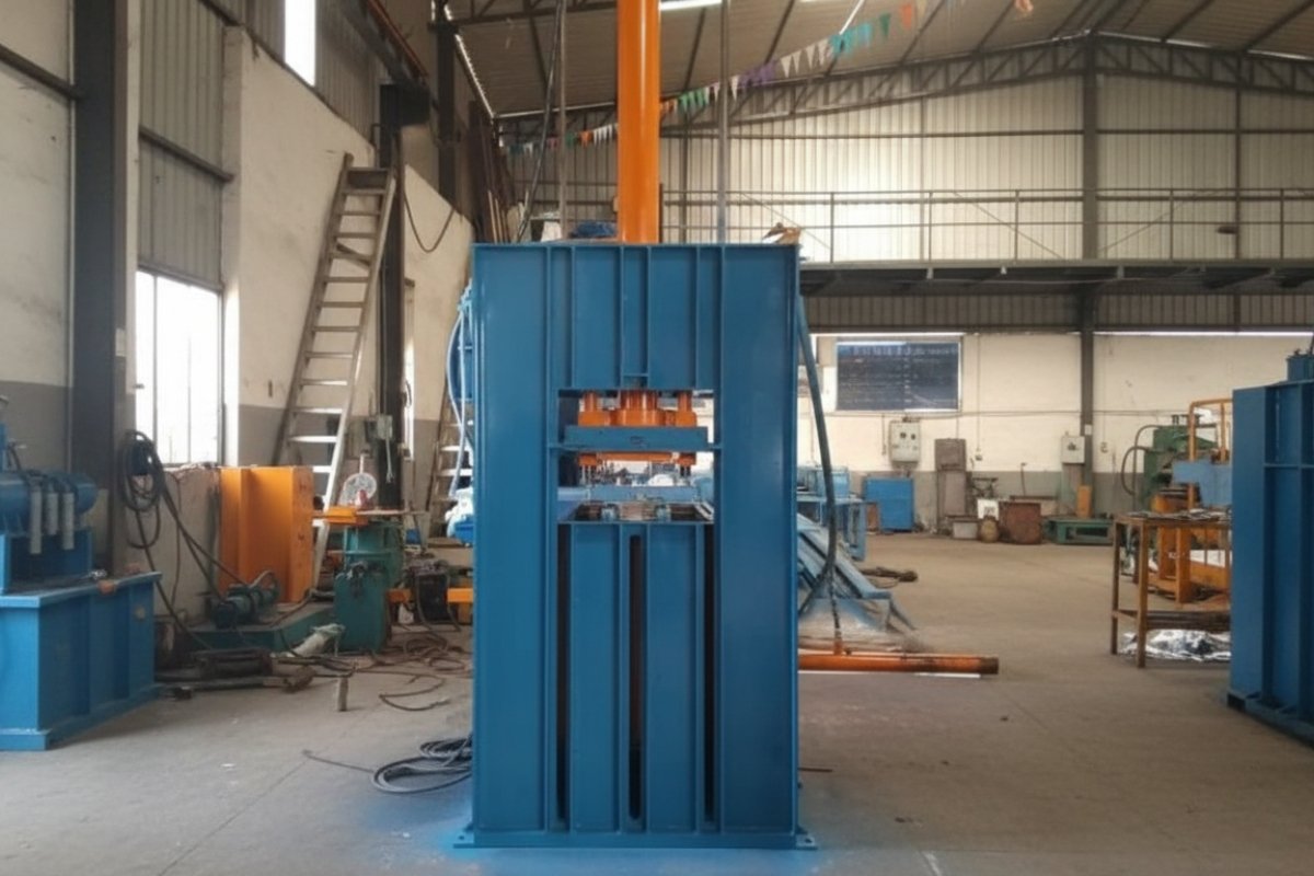 RDF Waste Baling Press