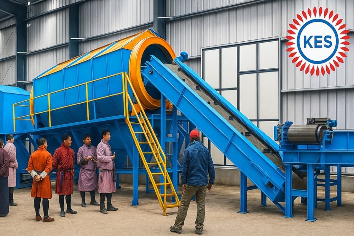 Municipal Solid Waste Separation Machine